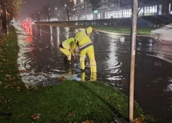 ireland storm claudia floods 18 wexford properties; 2,000 customers without power